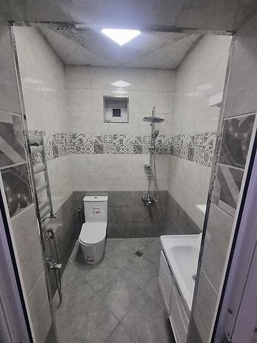 gence ev: 3 otaqlı həyət evi - Plan: girişdə pilləkənli eyvan, uzun işıqlı — 6