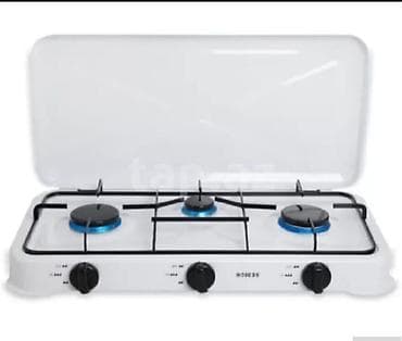 qaz piletesi: Qaz sobası Stolüstü, 3 gözlü, Yeni — 1