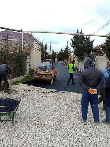 Ручная работа на заказ: Asfalt Örtuyunun Vurulmasi,1metrden baslayaraq en boyuk isleri — 1