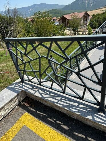 железные лестницы для дома: Лестничные перила — 3