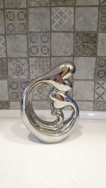 suvenir gəmi: Fiqur, Metal, rəng - Ağ — 2