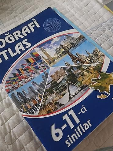 Атласы: Məhsul: Coğrafi Atlas – 6–11-ci siniflər üçün Təsvir: - Azərbaycan — 1