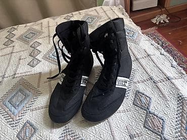Green Hill boks ayaqqabıları təzədir - Rəng: qara - Model: yüksək — 3