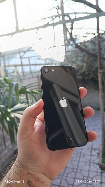 IPhone SE 2020, 64 GB, Qara, Barmaq izi
