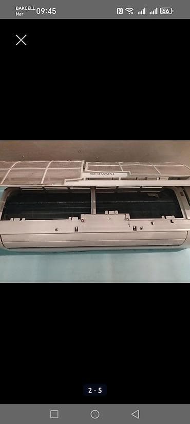 kondisianer: Kondisioner Shivaki, İşlənmiş, 40-45 kv. m, Split sistem, Kredit yoxdur — 2