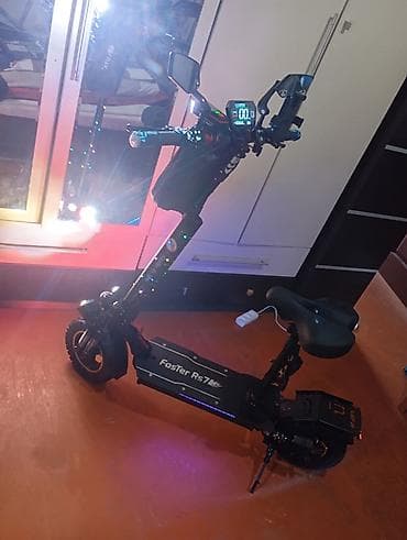 İdman və hobbi: FaSTer RS7 elektrik skuter - Güclü ikili ön proyektor faralar və — 4