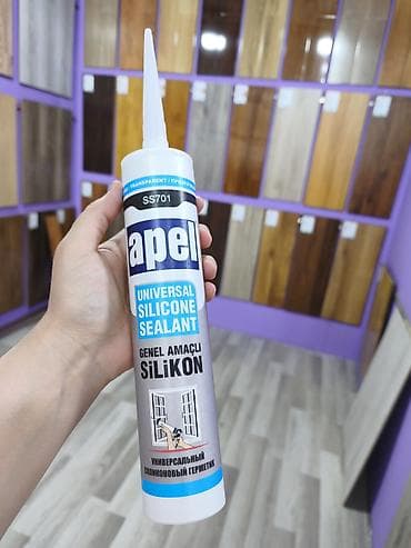 silikon tapancası: Məhsul: Apel SS701 Universal Silicone Sealant – Şəffaf Xüsusiyyətlər — 1