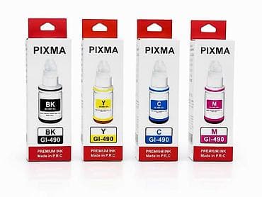 3 birinde printer: Premium Ink kraskalar – müxtəlif printer seriyaları üçün uyğun rəngli — 3