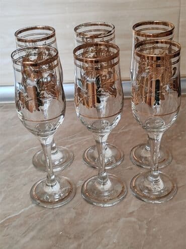 Qədəhlər, Şüşə, 6 ədədli dəst, SSRİ lalafo.az -da Qədəhlər, Şüşə, 6 ədədli dəst, SSRİ