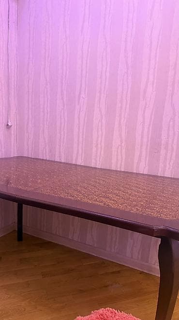 nerj stol: Klassik üslubda yemək masası açılır daha böyük olur - Material: bərk — 2