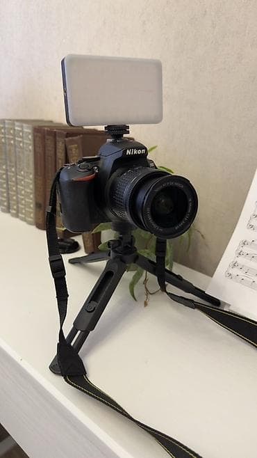 samsung 3322: • Nikon D5600 DSLR fotoaparat dəsti • Yenidir, 2 dəfə istifadə — 1