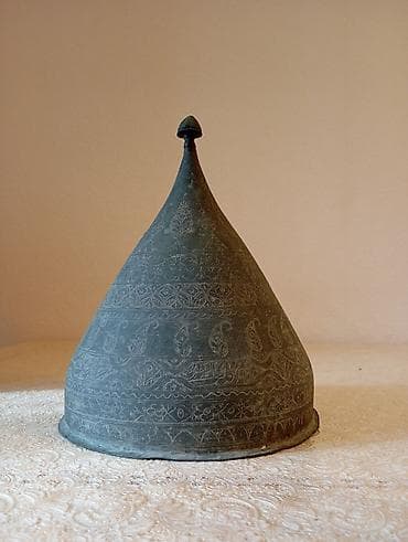 19 əsrə aid tunc sərpuş, əl işi, təmiz və uzun zəng səsi. Vəziyyət — 2