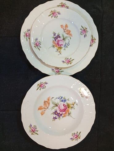 caxir qabi: Nahar dəsti, rəng - Ağ, Farfor, 12 nəfərlik — 5