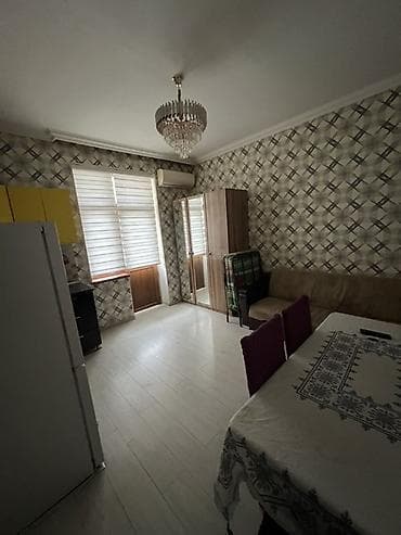 1 otaqlı mənzil – studiya tipli zal və ayrıca yataq otağı - Planlama