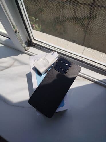 honor pad 9 qiymeti: Honor X5b, 64 GB, rəng - Qara, Barmaq izi, İki sim kartlı, Face ID — 1
