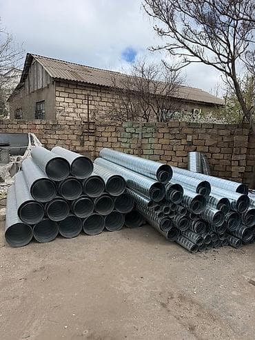 Havalandırma üçün müəsisədən bir başa satış spiral və formalı hava