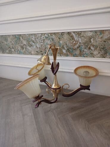 gece lampası: Çılçıraq, 5 lampa, Metal — 1