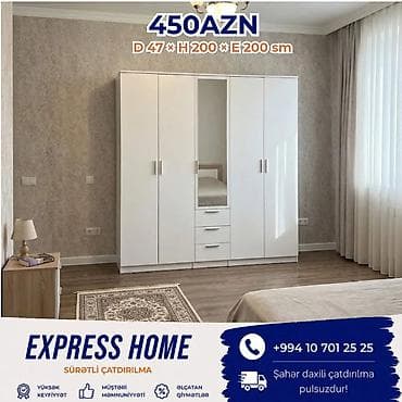 Yeni, 5 qapı, Siyirməli, Açılan, Düz dolab lalafo.az -da Yeni, 5 qapı, Siyirməli, Açılan, Düz dolab