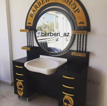 офисная мебель: İstənilən dizaynda və uyğun büdcəyə bütün növ Bərbər mebellərinin — 13