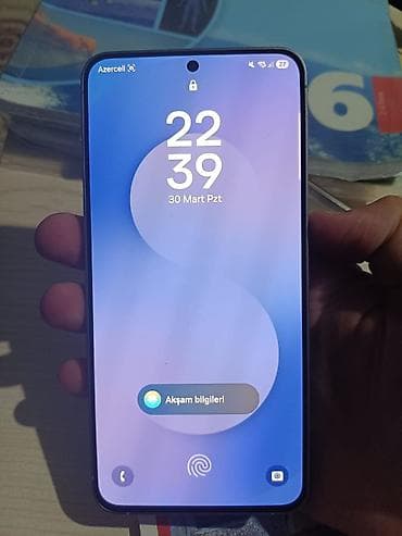 Mobil telefon və aksesuarlar: Samsung Galaxy S25 FE, 256 GB, rəng - Mavi, Barmaq izi — 3