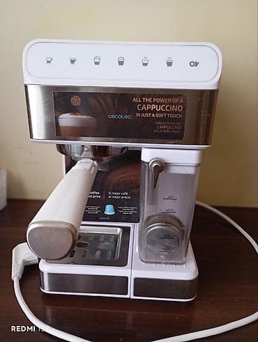 Qəhvə maşını Cecotec, Borulu, Kapuçinator ilə, İşlənmiş — 1