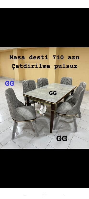 bagca stolu: Masa desdi yeni — 1