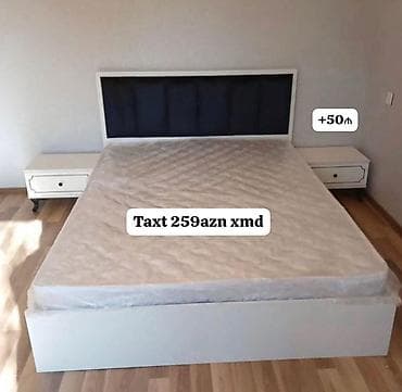 masinli kravat: İkinəfərlik, Bazasız, Ödənişli matras, Siyirməsiz, MDF — 6