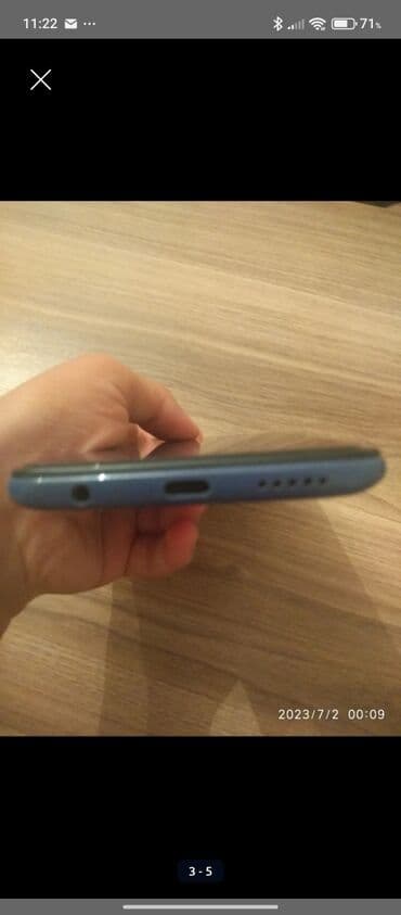 uz qırxan: Redmi Note 9, 64 GB, rəng - Mavi, Barmaq izi — 4