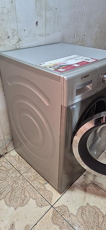 avtomatik səs yazma: Paltaryuyan maşın Bosch, 9 kq, İşlənmiş, Avtomat, Qurutma var, Ödənişli çatdırılma — 5