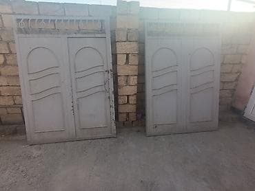 ucuz drel: Darvaza qapısı – qalın dəmirdən - Material: qalın divarlı dəmir/metal — 1