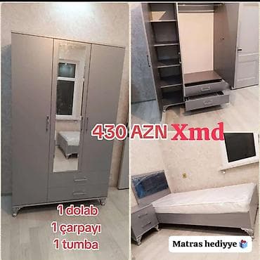 Təknəfərlik çarpayı, Dolab, Yeni