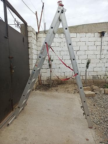 nerdivan: Alüminium teleskopik uzanan nərdivan - Material: yüngül və möhkəm — 5