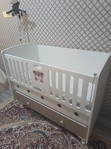 teddi: Uşaq beşiyi – “Baby Mood Teddy” dizaynı - Material: MDF/taxta — 1