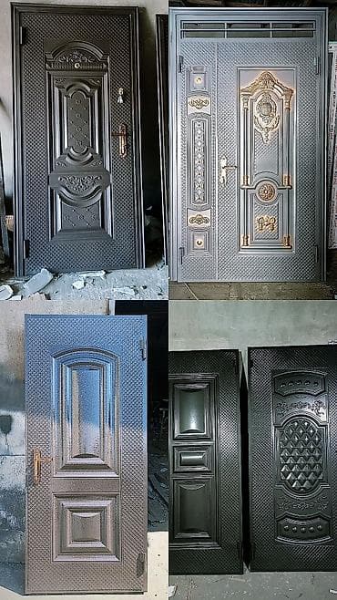 Metal giriş qapıları – dekorativ relyefli dizayn Məhsul