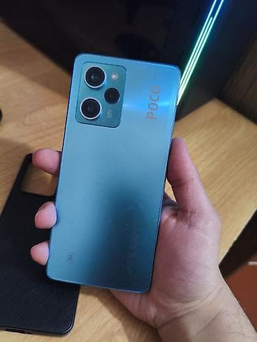 Poco X5 Pro 5G, 256 GB, rəng - Mavi, Sensor, Barmaq izi, Face ID