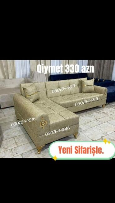 divanar: Künc divan, Qonaq otağı üçün, Parça, Bazalı, Açılan, Kitab — 1