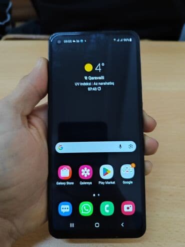 Samsung Galaxy A21S, 32 GB, rəng - Mavi, İki sim kartlı