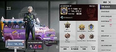 Pes hesabı ilə barter edilir. Hesab xüsusiyyətləri: • 65 Level • 37