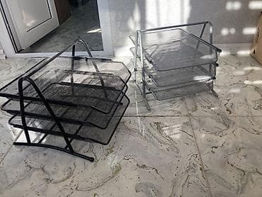 kağız alışı: Metal şəbəkəli sənəd təşkilatçıları – 3 mərtəbəli Məhsul təsviri: - — 2