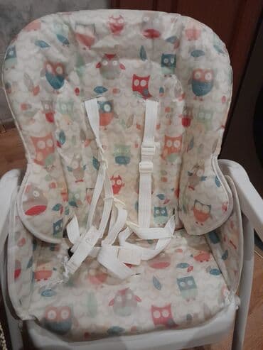 столики для автокресел: Uşaq yemək stulu - Rahat və təhlükəsiz konstruksiya: sabit metallik — 4