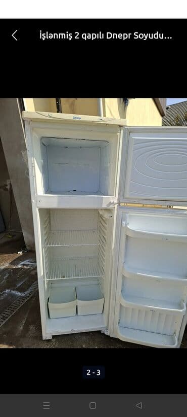 Soyuducular: Yeni 2 qapılı Biryusa Soyuducu Satılır, rəng - Ağ — 8