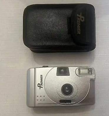 Elektronika: Premier GP-57 35mm plyonka fotoaparatı + orijinal dəri çantası - 35mm — 1