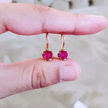 qizilin qrami qiymeti 2020: Sırğa, Sarı qızıl, 585 Əyar, 188 g — 3