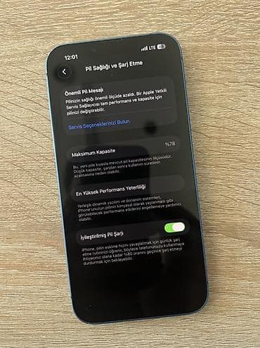 iphone x batarya orjinal: IPhone 13, 128 GB, Mavi — 2