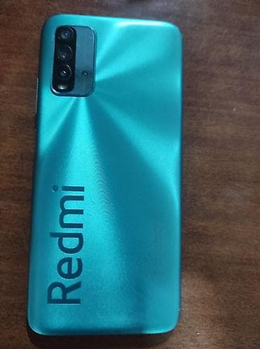 mini bar: Redmi 9, 512 GB, rəng - Yaşıl, Qırıq — 1