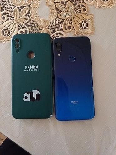 iphone xs max satilir: Redmi Note 7, 16 GB, rəng - Göy, Barmaq izi — 1