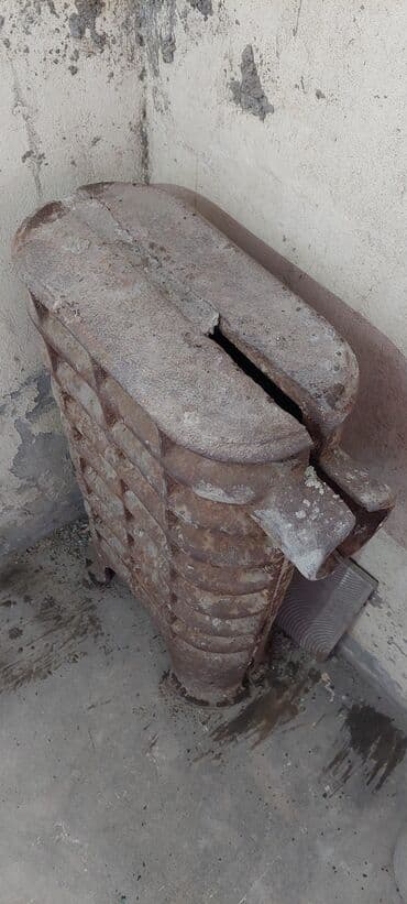 Samovarlar: CEYRAN PECI Döküm soba (odun/kömürlə işləyən) - Material: qalın — 3