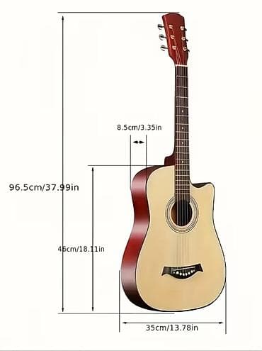gitara aksesuar: Akustik gitaralar 82-azn Ünvan Q Qarayev metrosunun düz çıxışında — 3