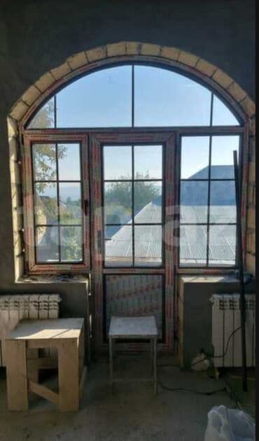 qaplar ev: Yeni İkiqat şüşə paketi Plastik pəncərə, Еni: 1 sm, Uzunluğu: 100 sm, Pulsuz quraşdırma — 4