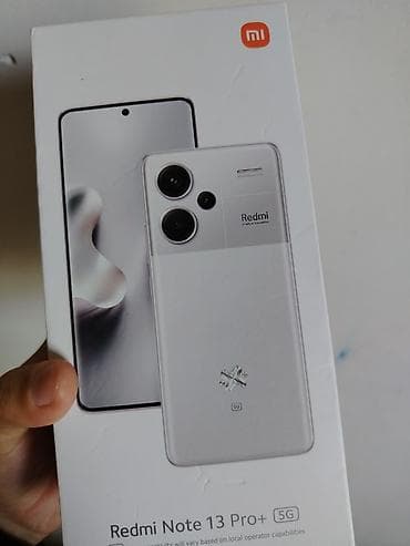 balaca telfon: Redmi Note 13 Pro+ 5G – smartfon Xüsusiyyətlər:12 ram 512 gb yaddaş — 3